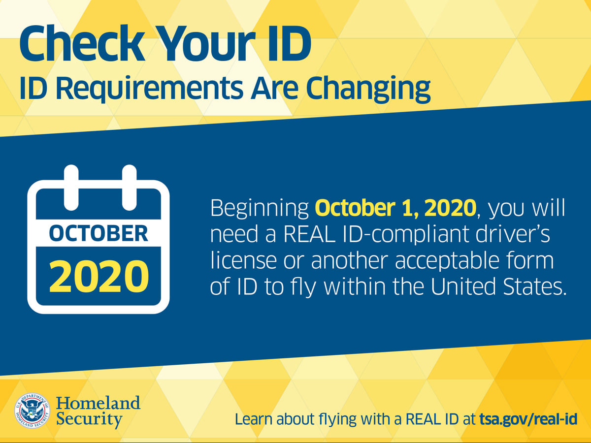 Flying with a REAL ID What to know about REAL ID