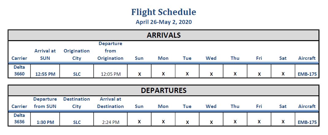 Flight Schedules